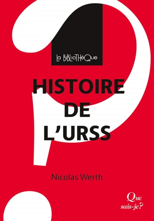 Histoire de lURSS (Paperback)