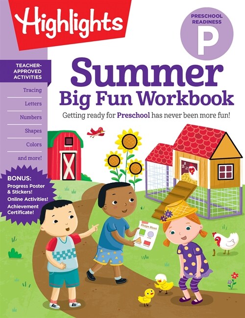 Highlights Summer Big Fun Workbook Preschool Readiness (Paperback)
