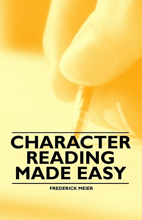 Character Reading Made Easy (Paperback)
