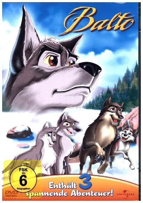 Balto 1-3, 3 DVD (DVD Video)