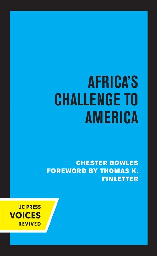 Africas Challenge to America (Hardcover)