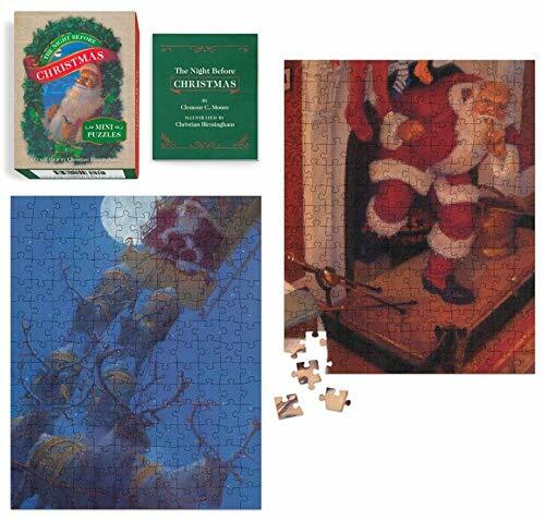 The Night Before Christmas Mini Puzzles (Paperback)