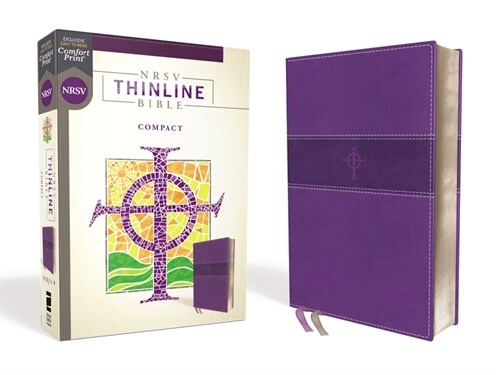 Nrsv, Thinline Bible, Compact, Leathersoft, Purple, Comfort Print (Imitation Leather)