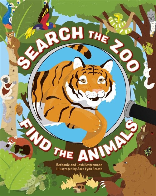 Search the Zoo, Find the Animals (Paperback)