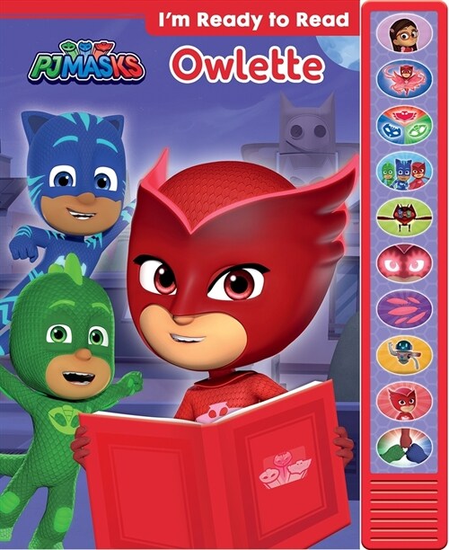 Pj Masks: Owlette Im Ready to Read Sound Book (Hardcover)