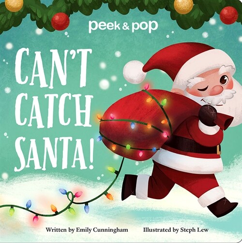 Cant Catch Santa! Peek & Pop (Board Books)