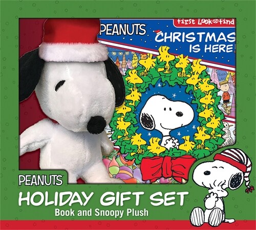 Peanuts: Christmas Is Here! Holiday Gift Set Book and Snoopy Plush: Book and Snoopy Plush (Hardcover)