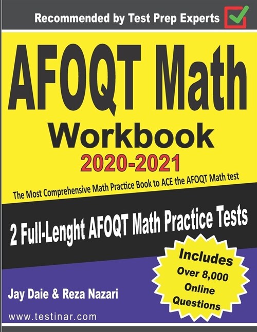 AFOQT Math Workbook 2020-2021: The Most Comprehensive Math Practice Book to ACE the AFOQT Math test (Paperback)