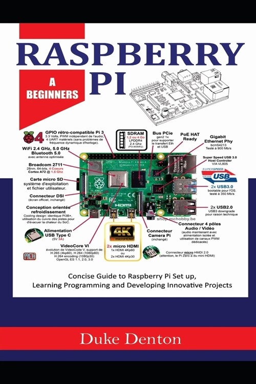 Raspberry Pi: A Beginners Concise Guide to Raspberry Pi Setup, Learning Programming and Developing Innovative Projects (Paperback)