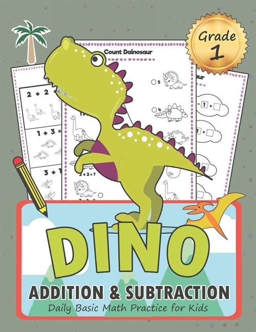 DINO Addition and Subtraction Grade 1 (Paperback)