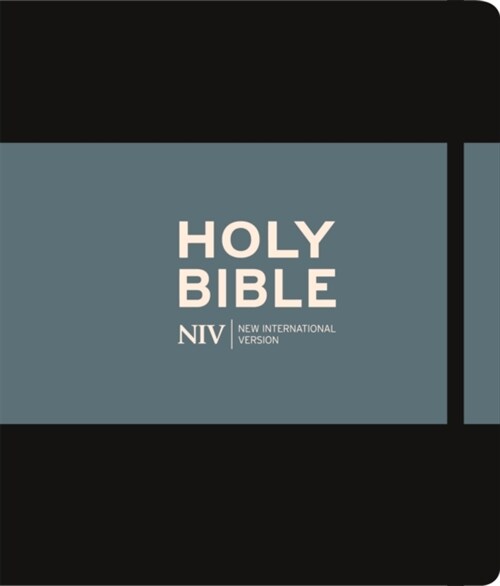 NIV JOURNALLING BLACK HARDBACK BIBLE (Hardcover)