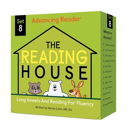 The Reading House Set 8: Long Vowels and Reading for Fluency (Paperback)