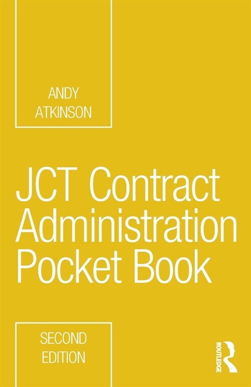 JCT Contract Administration Pocket Book (Paperback, 2 ed)