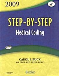 Step-by-Step Medical Coding 2009 + Virtual Medical Office (Paperback, CD-ROM, Pass Code)