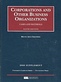 Corporations and Other Business Organizations 2008 (Paperback, 9th, Concise, Unabridged)