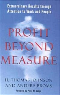 Profit Beyond Measure (Paperback)