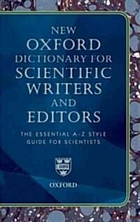 Oxford Dictionary for Scientific Writers and Editors (Hardcover, 2 Revised edition)