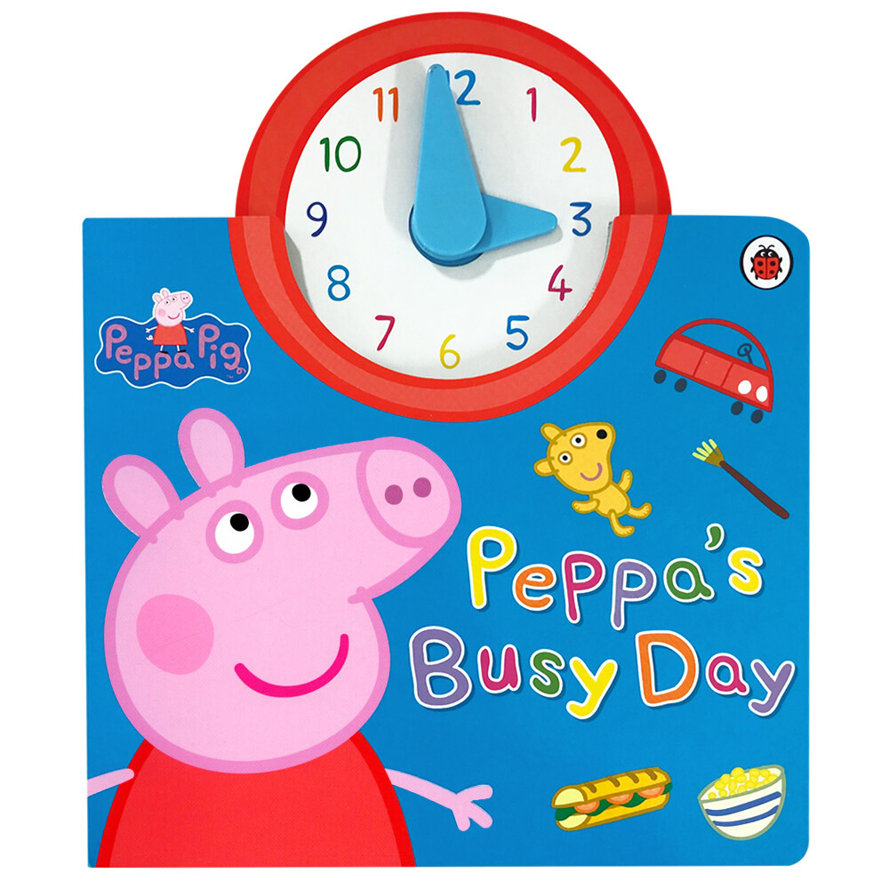 [중고] Peppa Pig: Peppa‘s Busy Day (Board Book)