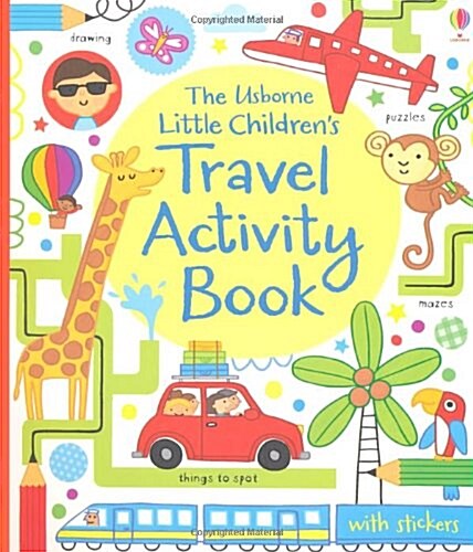 Little Childrens Travel Activity Book (Paperback)