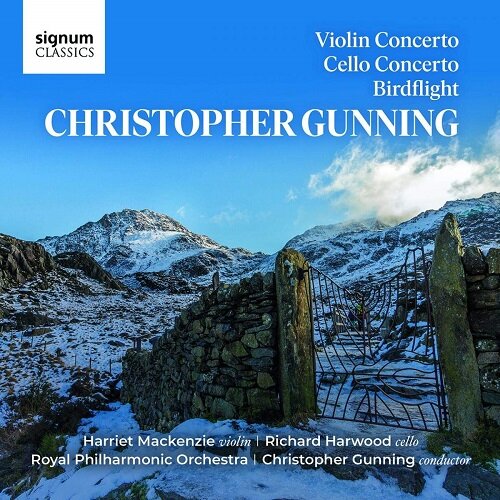 [수입] 크리스토퍼 거닝 : 바이올린 협주곡, 첼로 협주곡 & 새들의 비행
