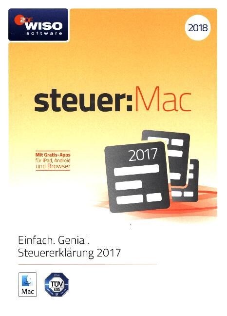 WISO steuer:Mac 2018, CD-Rom (CD-ROM)