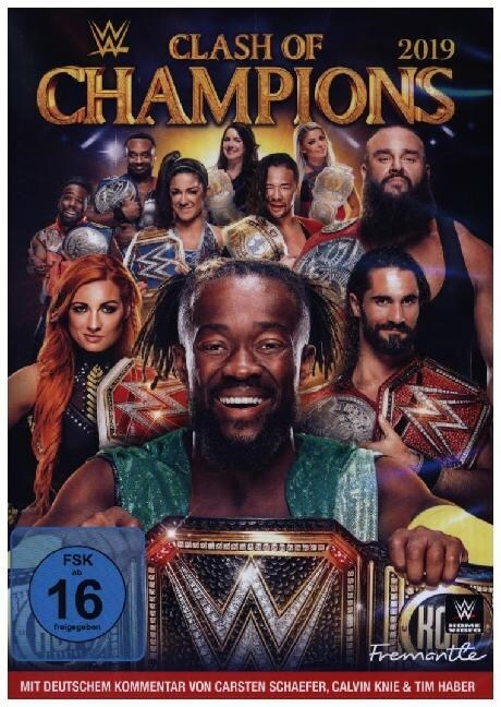 WWE: Clash Of Champions 2019, 2 DVD (DVD Video)