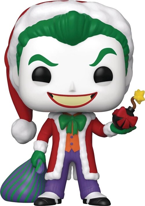 Pop DC Holiday Santa Joker Vinyl Figure (Other)