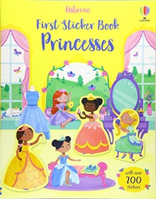 First Sticker Book Princesses (Paperback)