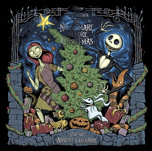 Disney Tim Burtons The Nightmare Before Christmas Pop-Up Book and Advent Calendar (Novelty Book)