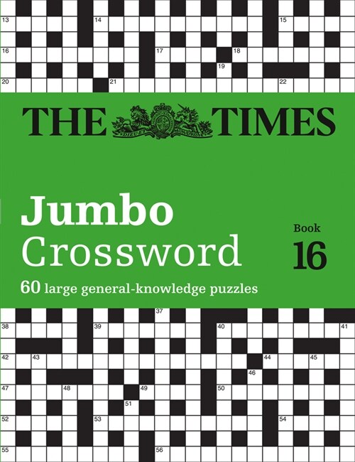 The Times 2 Jumbo Crossword Book 16 : 60 Large General-Knowledge Crossword Puzzles (Paperback)