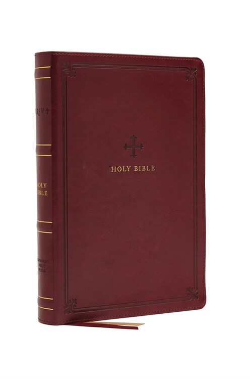 Nrsv, Catholic Bible, Thinline Edition, Leathersoft, Red, Comfort Print: Holy Bible (Imitation Leather)