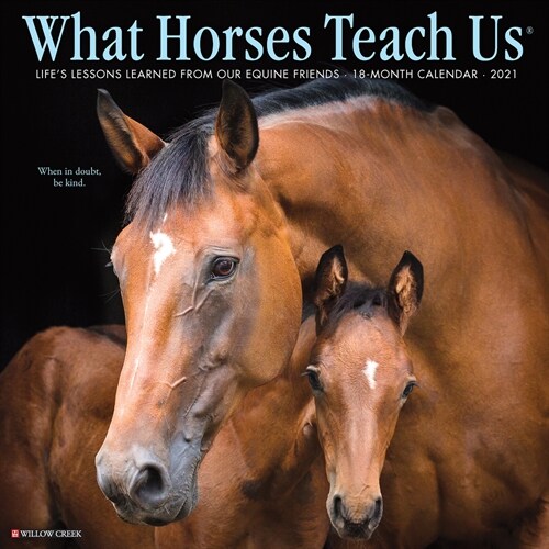 What Horses Teach Us 2021 Wall Calendar (Wall)