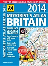 AA Motorists Atlas Britain (Hardcover)