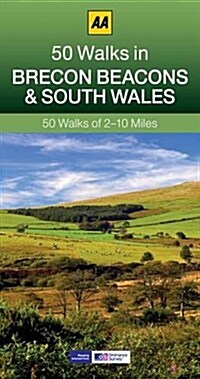 50 Walks in Brecon Beacons & South Wales (Paperback, 3 Revised edition)