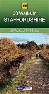 50 Walks in Staffordshire (Paperback, 3 Revised edition)