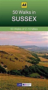 50 Walks in Sussex (Paperback, 3 Revised edition)