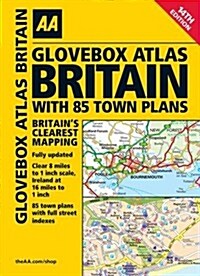 AA Glovebox Atlas Britain with 85 Town Plans (Spiral Bound, 14)