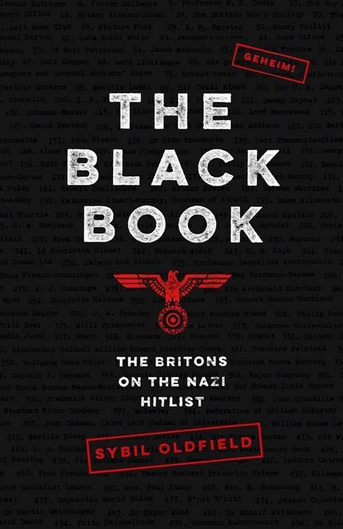 The Black Book : The Britons on the Nazi Hit List (Hardcover, Main)