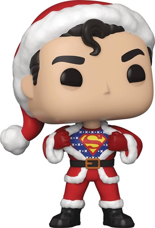 Pop DC Holiday Superman with Sweater Vinyl Figure (Other)