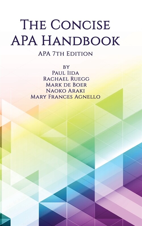 The Concise APA Handbook APA 7th Edition (hc) (Hardcover)