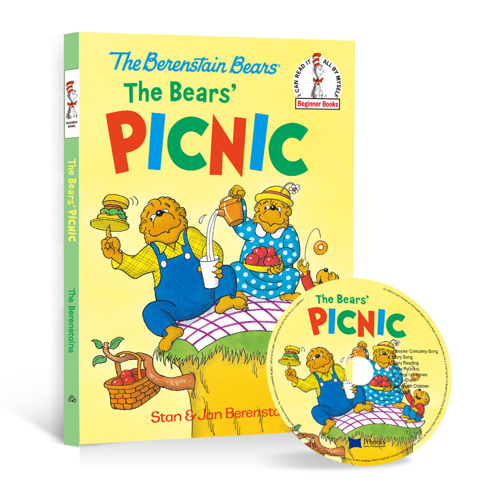 [중고] 노부영 베렌스테인 베어 The Bears Picnic (Hardcover + CD)