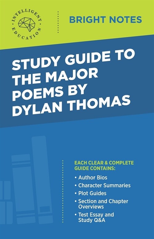 Study Guide to the Major Poems by Dylan Thomas (Paperback)