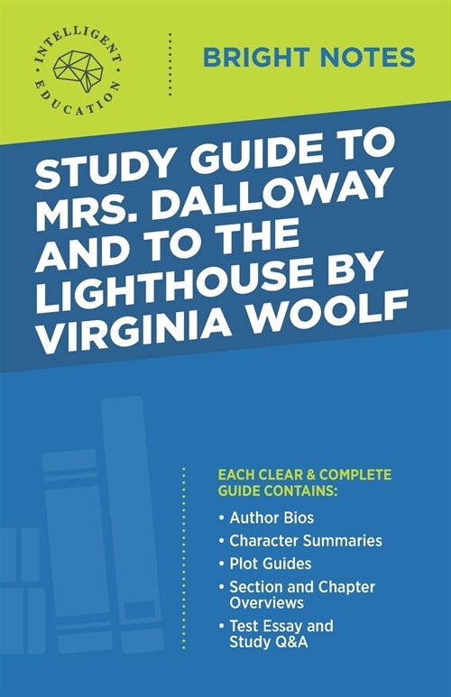 Study Guide to Mrs. Dalloway and To the Lighthouse by Virginia Woolf (Paperback)