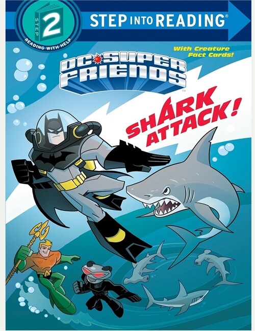 Shark Attack! (DC Super Friends) (Step into Reading) (Paperback)