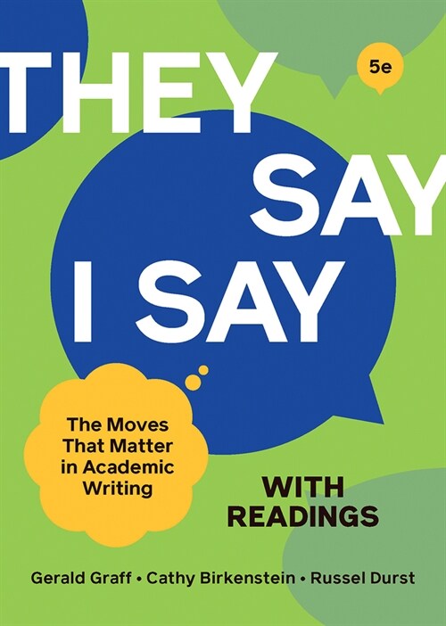 They Say / I Say with Readings (Paperback, 5)