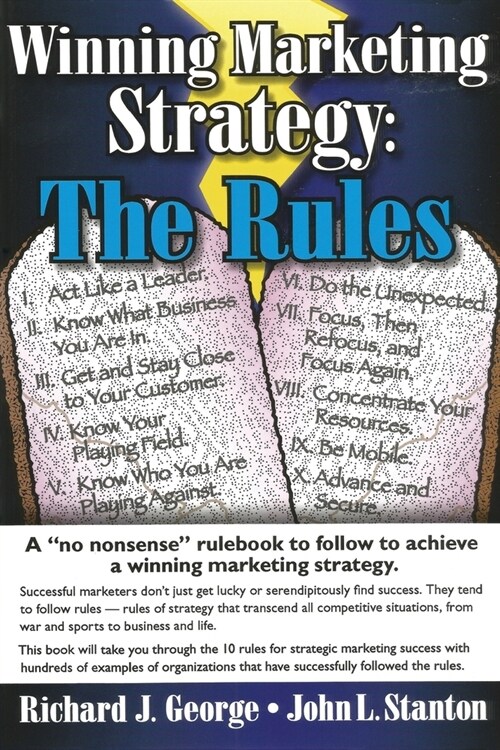 Winning Marketing Strategy: The Rules (Paperback)