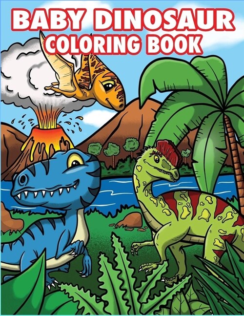 Baby Dinosaur Coloring Book (Paperback)