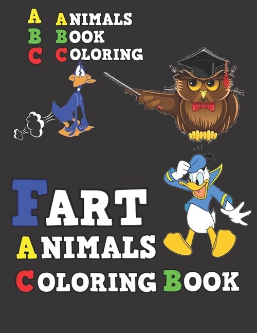 Fart Animals Coloring Book (Paperback)