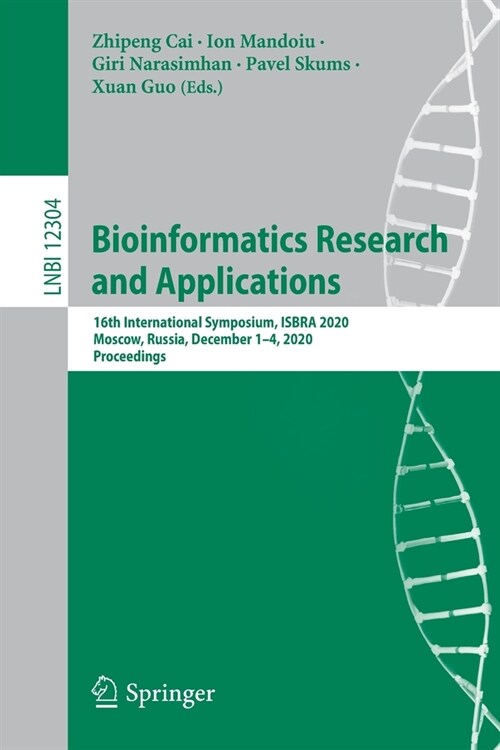 Bioinformatics Research and Applications: 16th International Symposium, Isbra 2020, Moscow, Russia, December 1-4, 2020, Proceedings (Paperback, 2020)