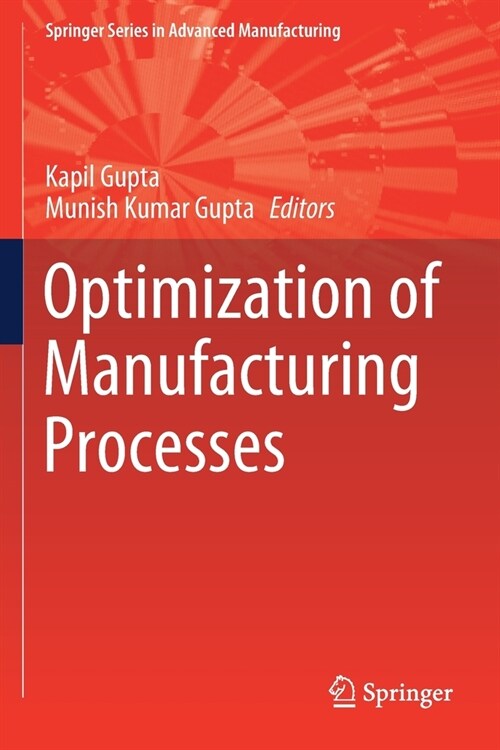 Optimization of Manufacturing Processes (Paperback, 2020)